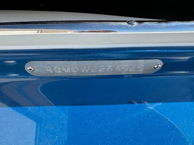 Slide: The Image of 2025 Regal LS4 Surf boat identification plate with serial number. - 30