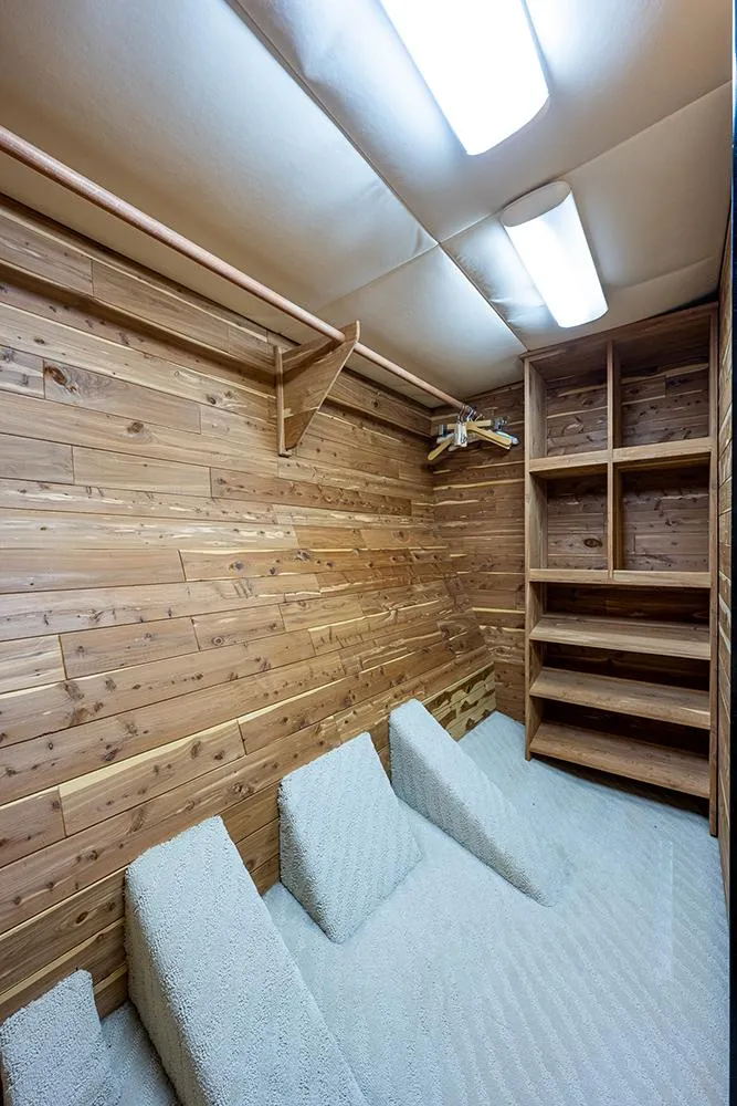 Slide: The Image of Master Stateroom Wak In Cedar Closet - 24
