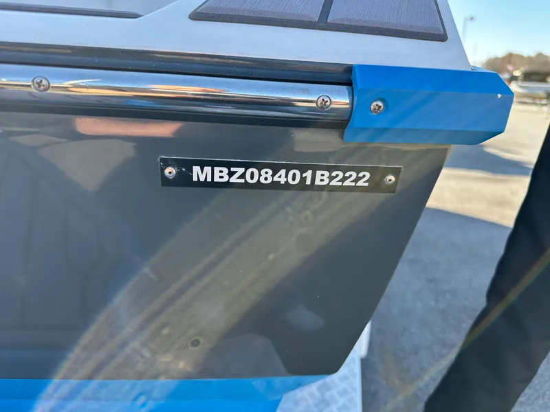 Slide: The Image of 2022 MB B52 23 Alpha boat with visible hull identification number. - 10