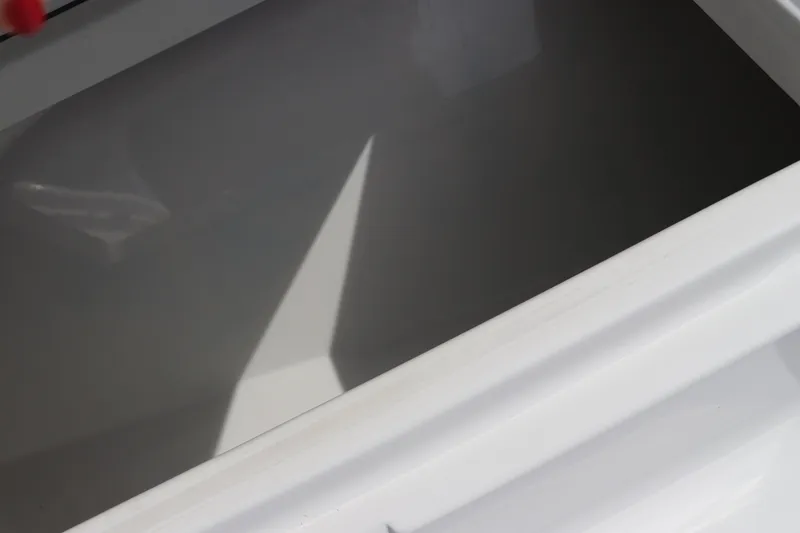 Slide: The Image of 2019 Sportsman Heritage 231 Center Console interior detail, showcasing sleek design and craftsmanship. - 33