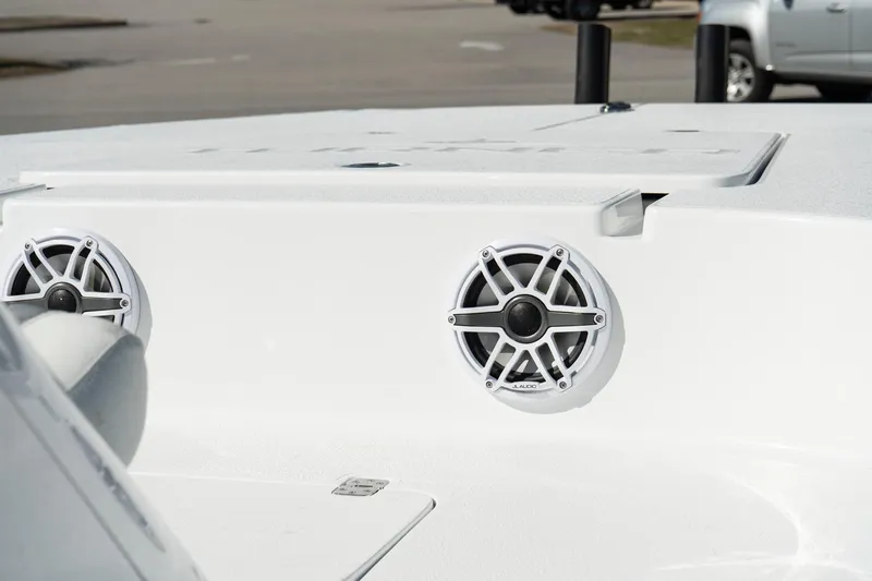 Slide: The Image of 2025 Turner Boatworks 24 SAVAGE with built-in marine speakers. - 16