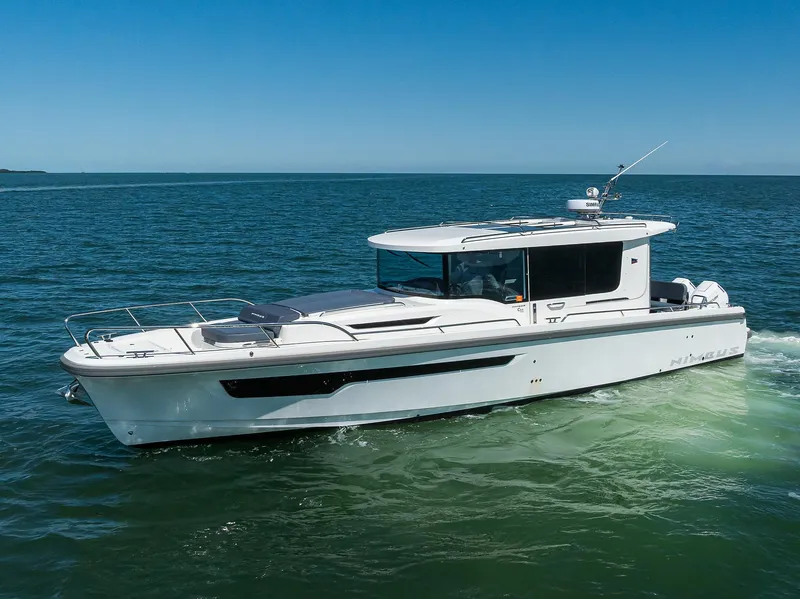 Slide: The Image of 2024 Nimbus C-11 - Exterior profile on the water - 10