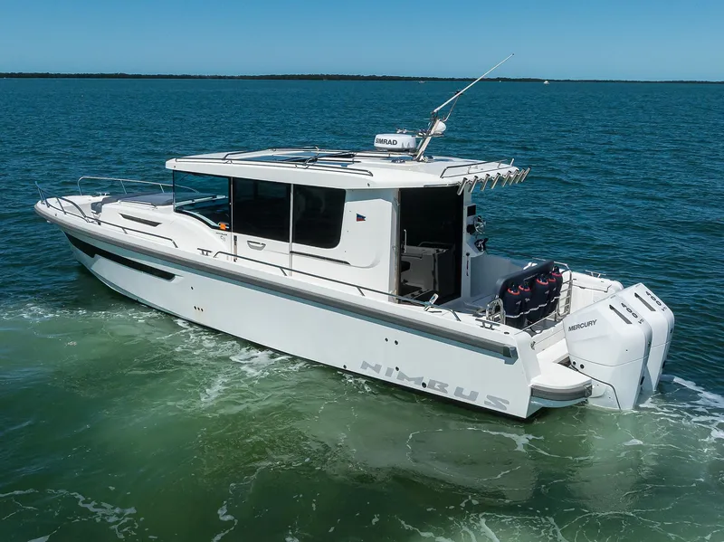 Slide: The Image of 2024 Nimbus C-11 - Exterior profile on the water - 11