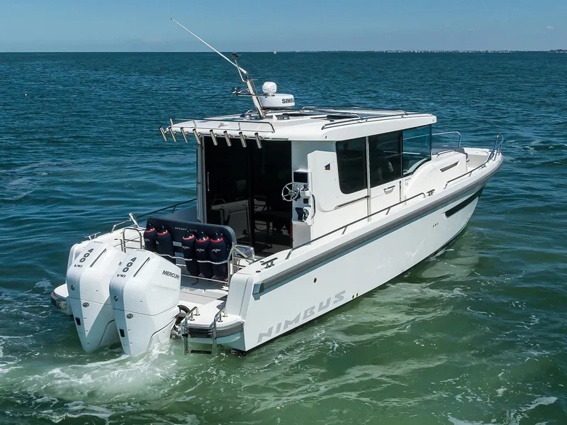 Slide: The Image of 2024 Nimbus C-11 - Exterior profile on the water - 12