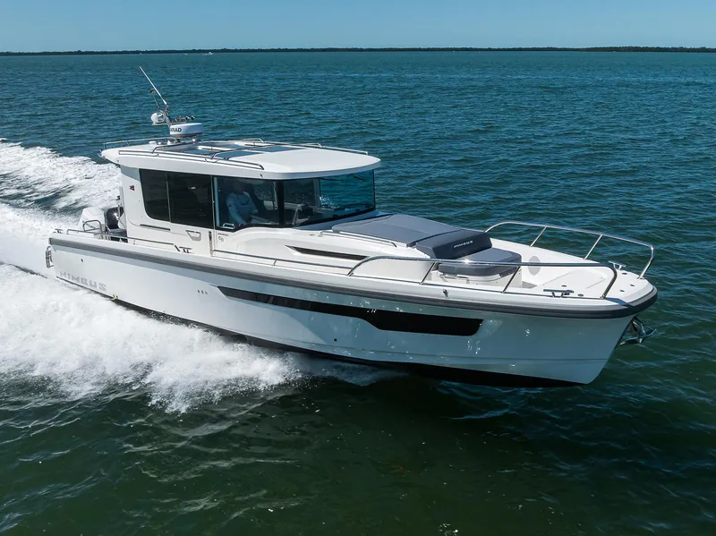 Slide: The Image of 2024 Nimbus C-11 - Exterior profile on the water - 5