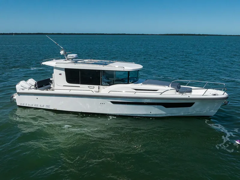 Slide: The Image of 2024 Nimbus C-11 - Exterior profile on the water - 8