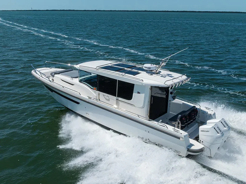 Slide: The Image of 2024 Nimbus C-11 - Exterior profile on the water - 84