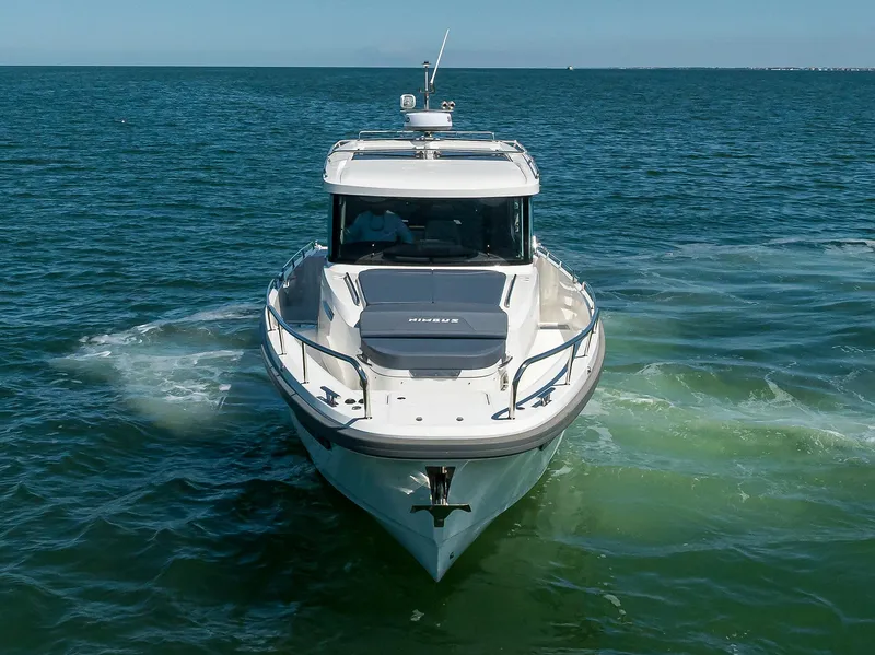 Slide: The Image of 2024 Nimbus C-11 - Exterior profile on the water - 9