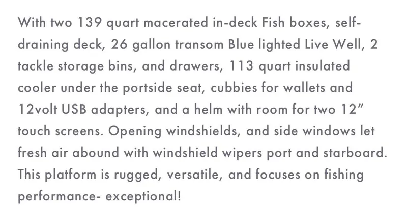 Slide: The Image of NorthCoast 255 HT 2025 features advanced fishing amenities and versatile design for exceptional performance. - 6