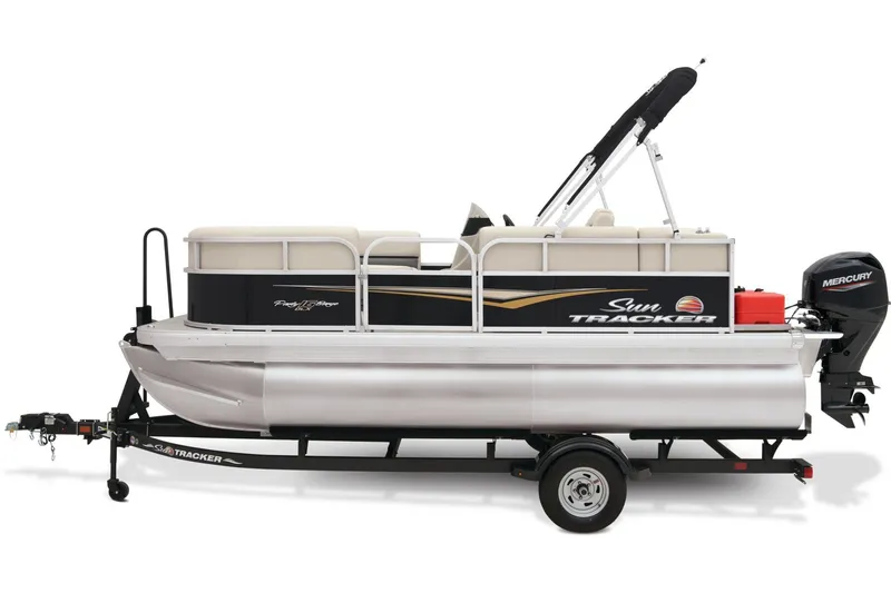 Slide: The Image of Sun Tracker Party Barge 16 DLX 2025 - 14