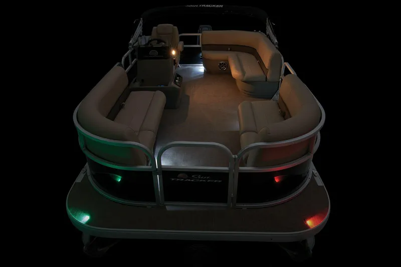Slide: The Image of Sun Tracker Party Barge 16 DLX 2025 - 21