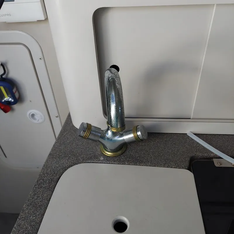 Slide: The Image of Boat sink faucet on a 2000 Crownline 242 CR. - 15