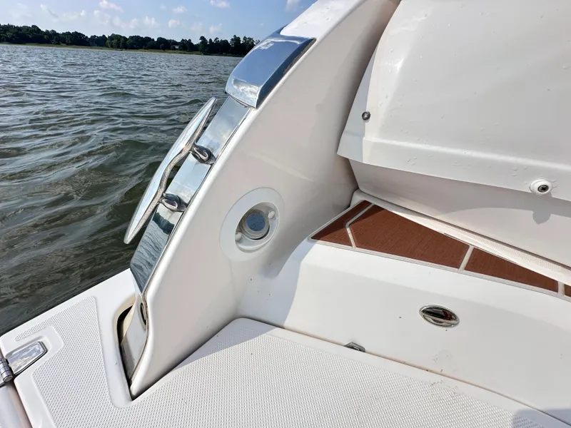 Slide: The Image of 2019 Regal 29 OBX boat interior detail with water view. - 38