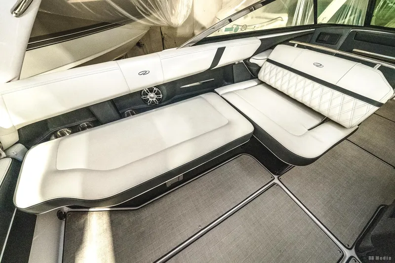 Slide: The Image of 2021 Regal 2800 Bowrider interior with luxurious seating and modern design. - 41