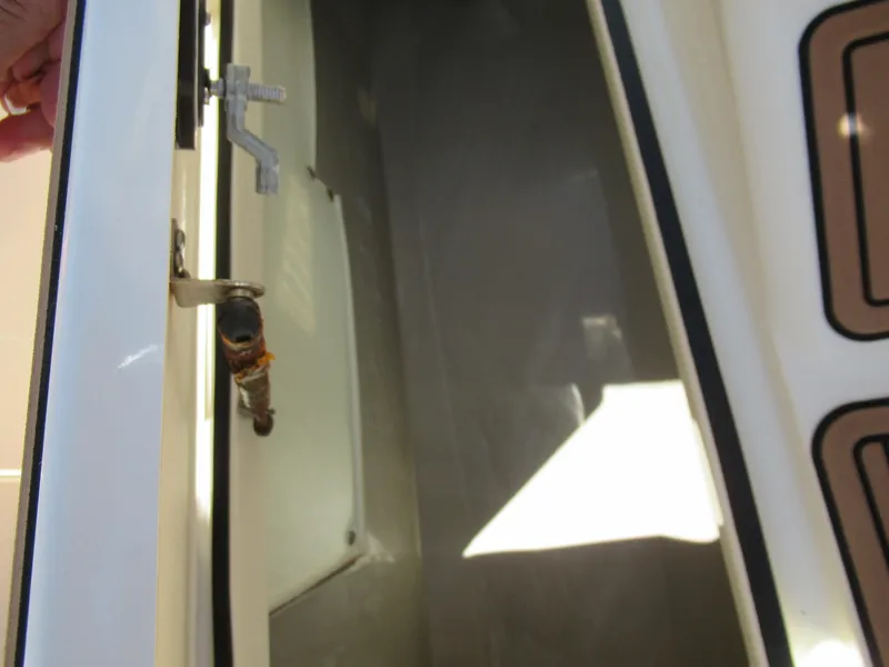 Slide: The Image of Storage compartment of 2014 Yamaha Boats 242 Limited. - 16