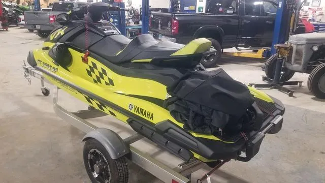 Slide: The Image of 2023 Yamaha WaveRunner VX Cruiser® HO with Audio on trailer in garage. - 5