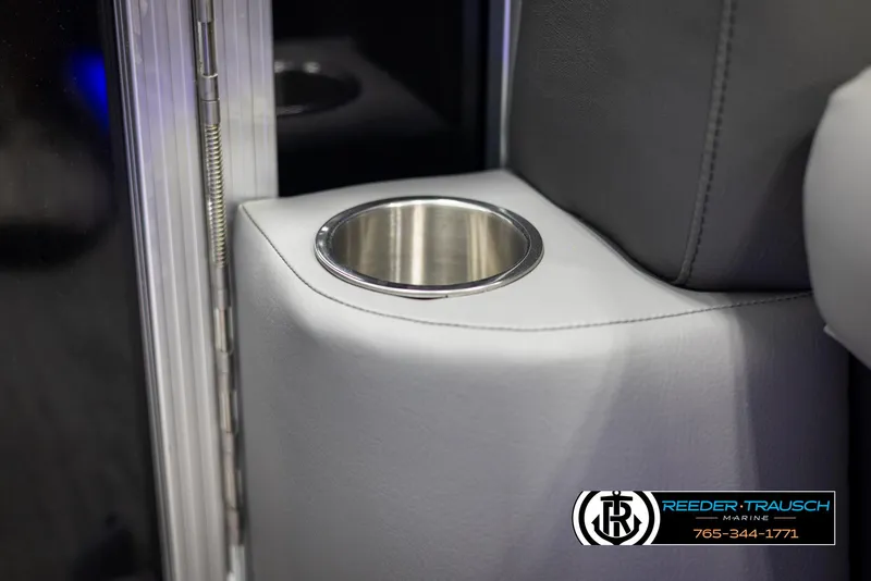 Slide: The Image of Cup holder in 2025 Avalon VLS QL interior, featuring sleek design and premium materials. - 42