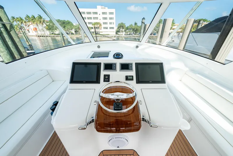 Slide: The Image of Cockpit with Helm - 34