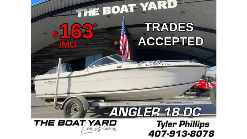 The Image of 2002 Angler 18 DC boat for sale, $163/month, trades accepted, The Boat Yard Louisiana. - 1