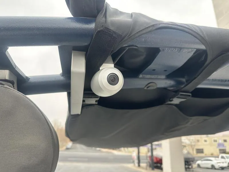 Slide: The Image of 2019 Nautique Super Air Nautique GS22 boat camera mounted under canopy. - 16
