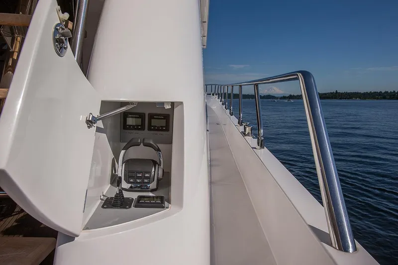 Slide: The Image of Aft deck helm station - 7