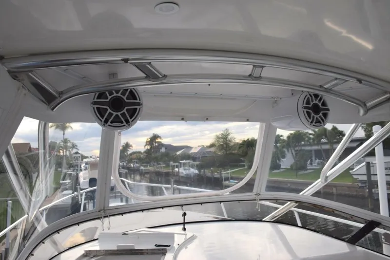 Slide: The Image of Overhead mounted JL Audio and 3-side enclosure with U-Zips/vent panel - 10