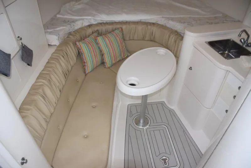 Slide: The Image of With the table moved inside cabin - 24
