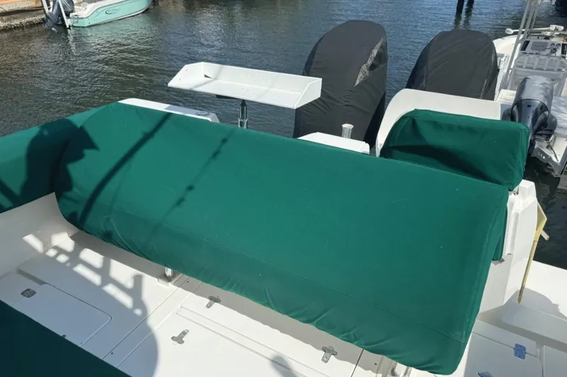 Slide: The Image of Storage covers on aft seat, coaming pads, engine covers - 37