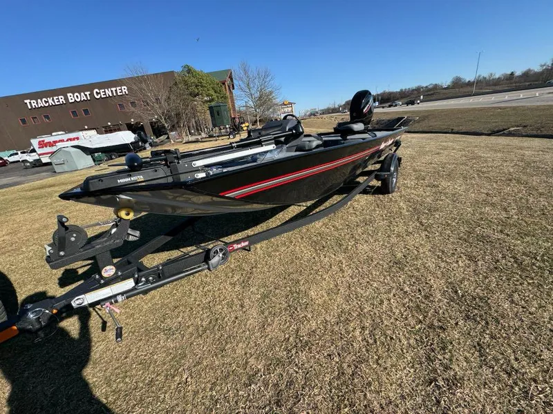 Slide: The Image of 2025 Tracker Bass Tracker Classic XL boat on trailer at Tracker Boat Center. - 3