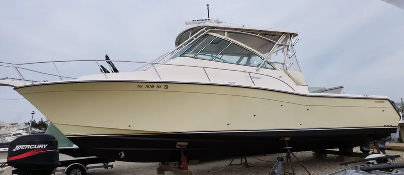 The Image of 2007 Grady-White Express 360 boat on display, featuring sleek design and sturdy build. - 0