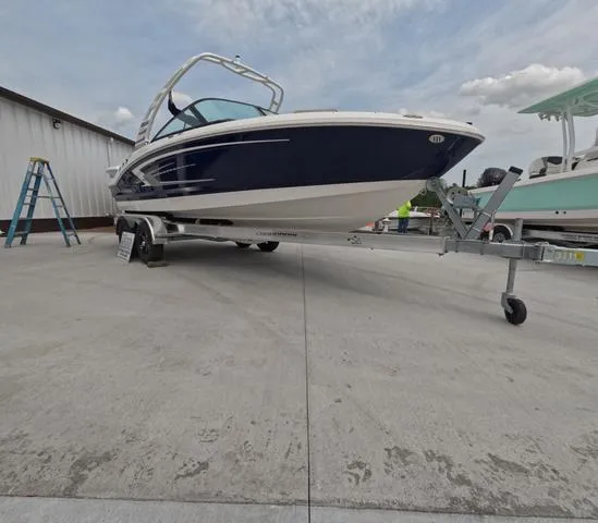 Slide: The Image of Chaparral 21 SSI OB In Stock trailer included 2025 - 2