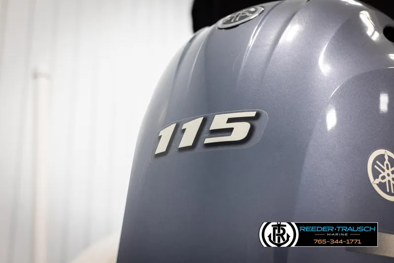 Slide: The Image of 2015 Starcraft 1915 Limited OB boat engine with 115 horsepower. - 43