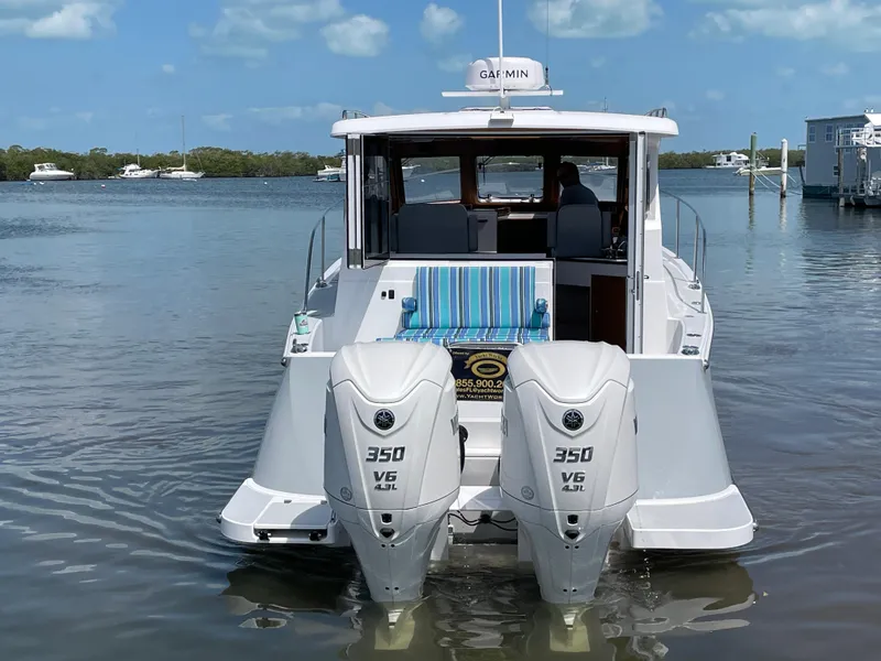 Slide: The Image of True North 34 Outboard Express 2025 - 54