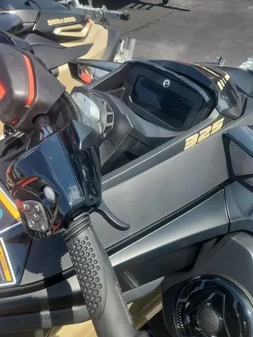 Slide: The Image of 2025 Sea-Doo Waverunner RXT-X, close-up of handlebars and dashboard, showcasing sleek design. - 4