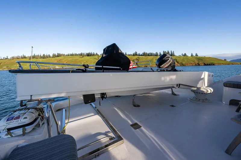 Slide: The Image of Bridgedeck davit & BW tender - 30