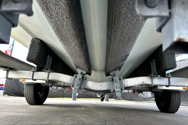 Slide: The Image of Livewell compartment in a 2021 Clearwater 2000 C/C boat, featuring a clean interior. - 63