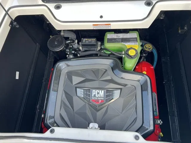 Slide: The Image of Engine compartment of 2023 Nautique Super Air Nautique G25 with PCM engine. - 13