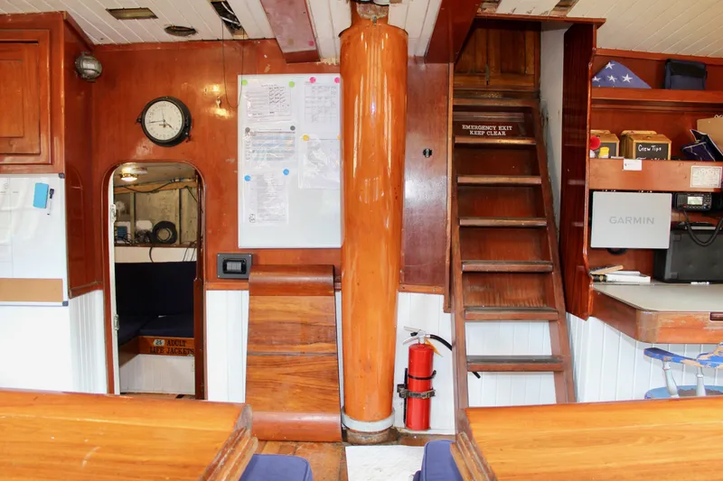 Slide: The Image of Custom Lahaina Welding Co. Square Topsail Ketch 1988 - 132