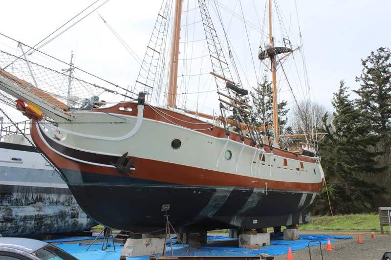 Slide: The Image of Custom Lahaina Welding Co. Square Topsail Ketch 1988 - 138