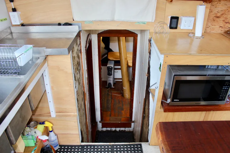 Slide: The Image of Custom Lahaina Welding Co. Square Topsail Ketch 1988 - 50