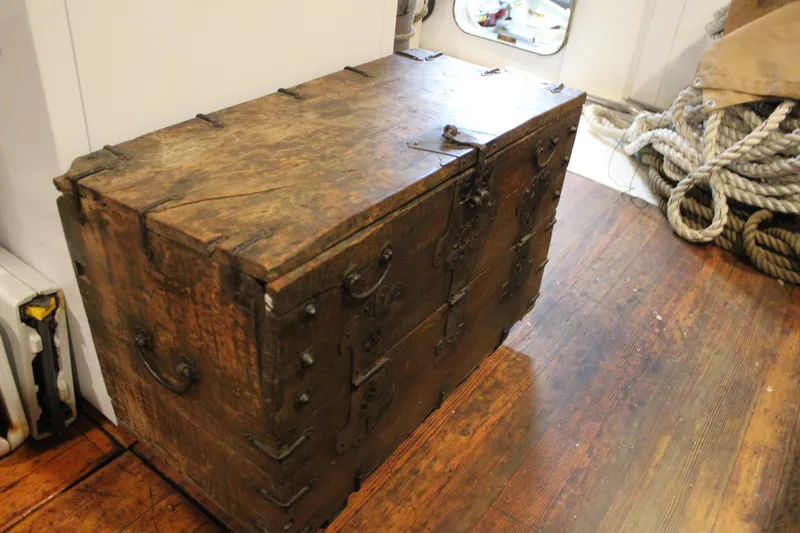 Slide: The Image of Custom Lahaina Welding Co. Square Topsail Ketch 1988 - 92