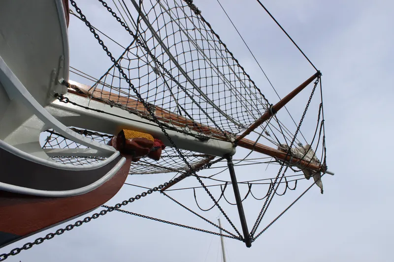 Slide: The Image of Custom Lahaina Welding Co. Square Topsail Ketch Tallship 1988 - 136