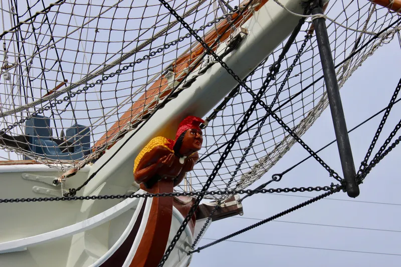 Slide: The Image of Custom Lahaina Welding Co. Square Topsail Ketch Tallship 1988 - 137
