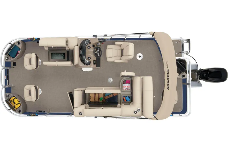 Slide: The Image of Manufacturer Provided Image: Sun Tracker Fishin' Barge 20 DLX - 18