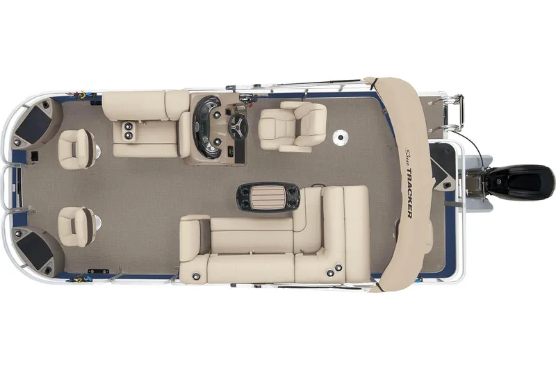 Slide: The Image of Manufacturer Provided Image: Sun Tracker Fishin' Barge 20 DLX - 19