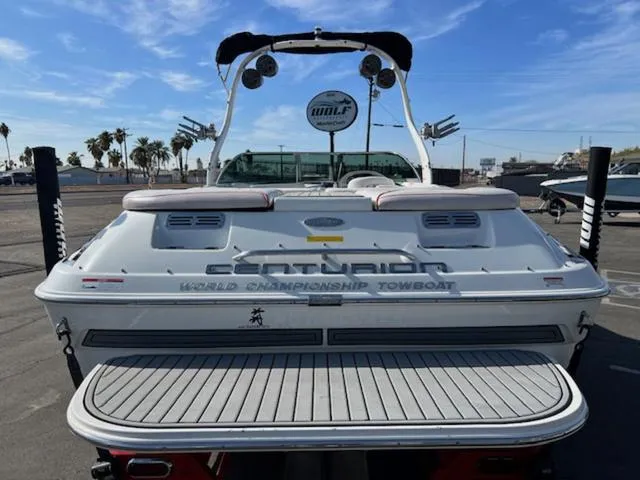 Slide: The Image of Rear view of 2011 Centurion ENZO 240 World Championship Towboat. - 7
