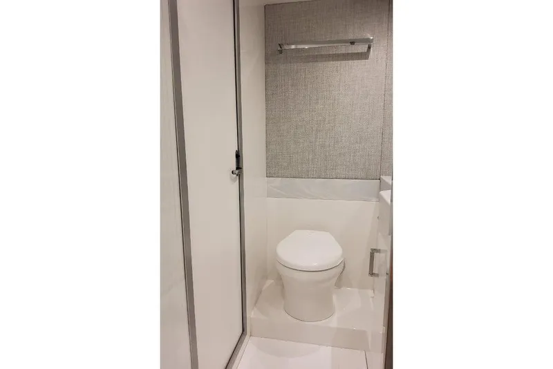 Slide: The Image of 2023 Formula 500 Super Sport Crossover bathroom interior, featuring modern design and compact layout. - 75