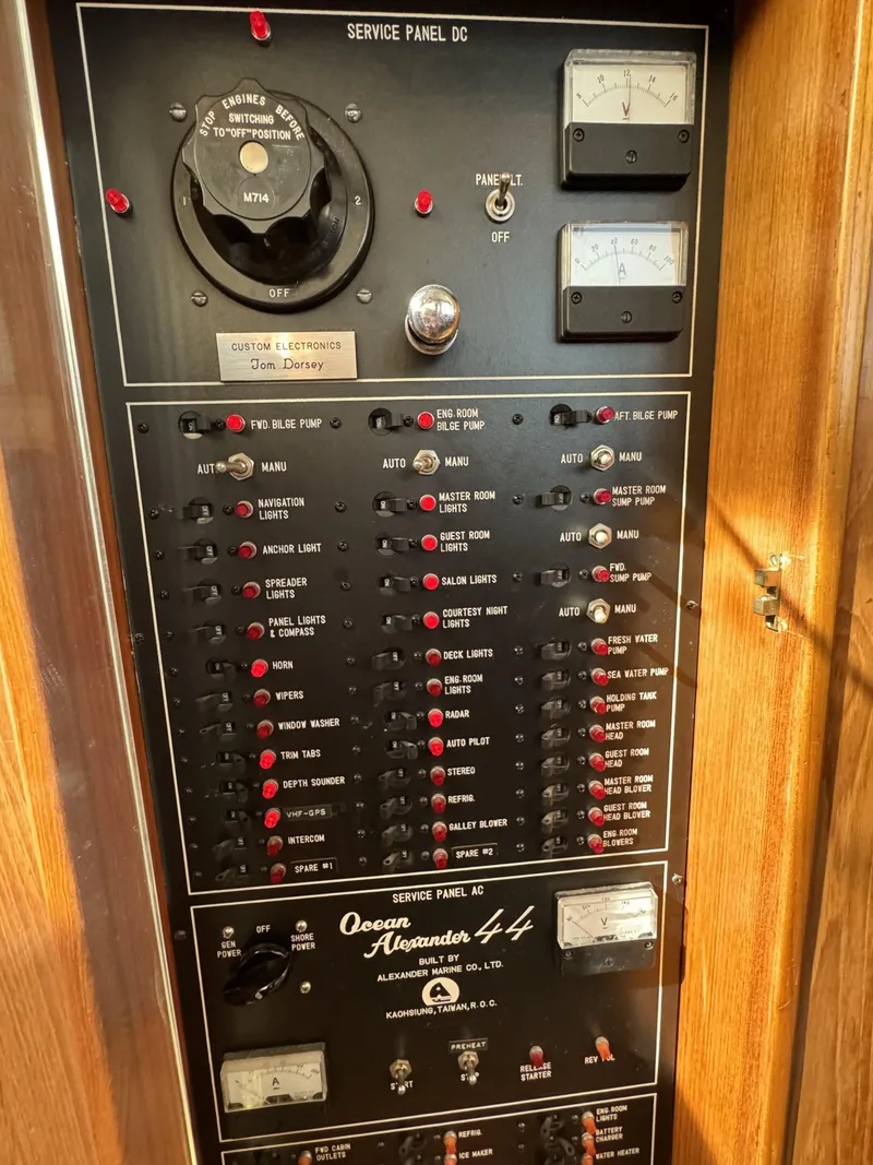 Slide: The Image of Ocean Alexander 440 Sundeck CPMY 1991 - 59