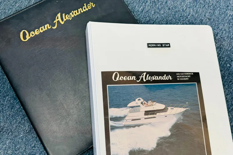 Slide: The Image of Ocean Alexander 440 Sundeck CPMY 1991 - 63