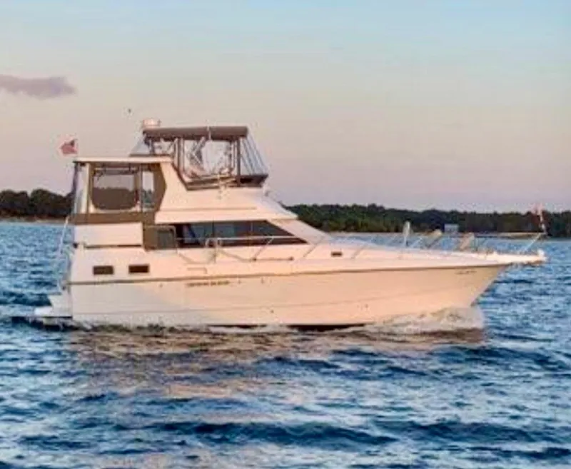 Slide: The Image of Silverton 34 Aft Cabin Motor Yacht 1992 - 0